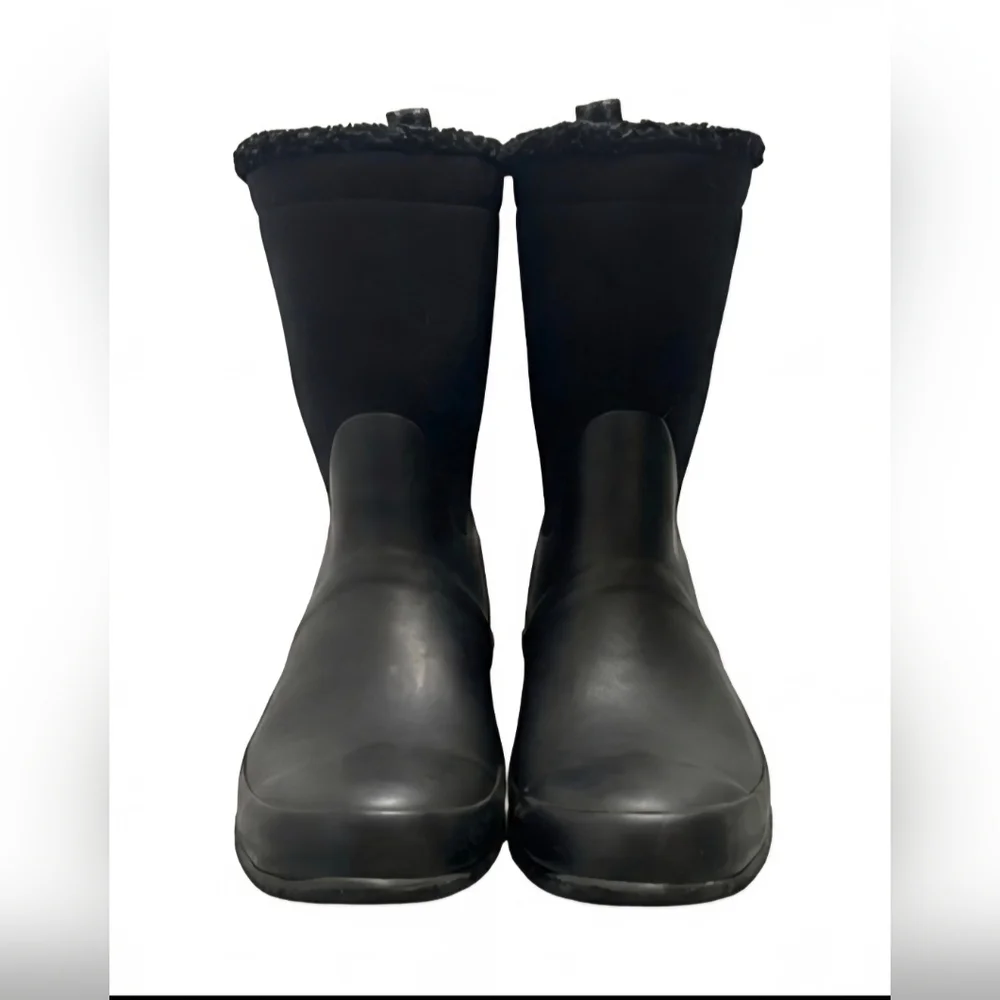 Hunter Original Roll-Top Sherpa Boots - Picture 2 of 5